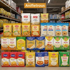 Flours - Rice & Wheat & Rava & Maida