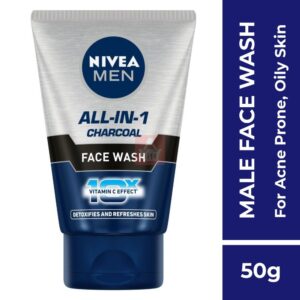 Niv Men Charcoal Fc Wash 50g MRP Rs 135