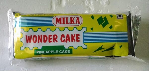 Milka Wonder Pineapple Cake 130G MRP Rs 40