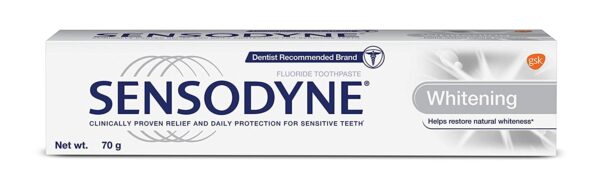 Sensodyne Whitening Toothpaste, 70g MRP Rs 160
