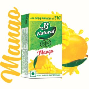 B Natural Mango, 125ml, MRP Rs 10