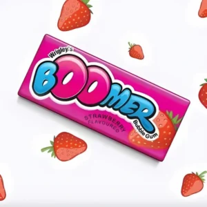 Wrigley's Boomer Strawberry MRP Rs 10