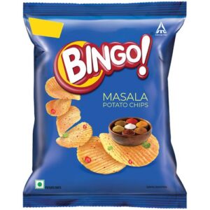 Bingo Potato Chips - Masala, 25 g Pouch MRP Rs 10