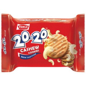 Parle 20-20 Cashew Cookies Rs.10 MRP Rs 10