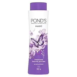 Ponds Magic Freshness Talcum Acacia Honey 100g MRP Rs 150