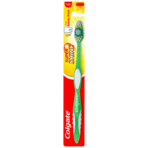 Colgate Toothbrush - Super Shine, Soft Bristles MRP Rs 20