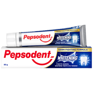 Pepsodent whitening tooth paste 80g MRP Rs 54