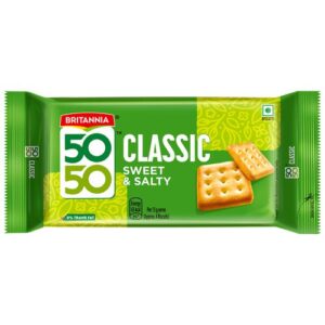 Britannia 50-50 Classic Rs.10 MRP Rs 10