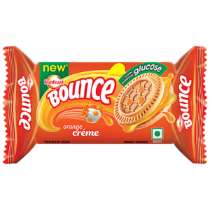 Sunfeast Bounce Creme Orange Rs.10 MRP Rs 10