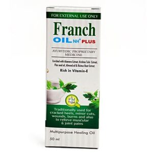 Franch multipurpose healing oil 50 ml MRP Rs 110