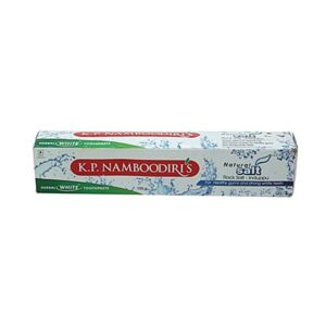 K.P. Namboodiris Tooth Paste - Herbal White Natural Salt, 50 g MRP Rs 25