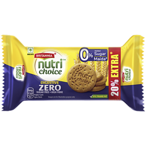Britannia Nutri Choice Digestive Zero 100g MRP Rs 35