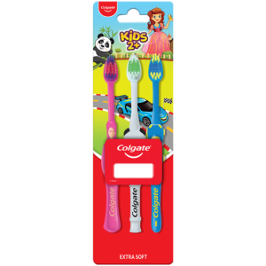 Colgate kids 2+ extra soft tooth brush 3 pieces MRP Rs 70