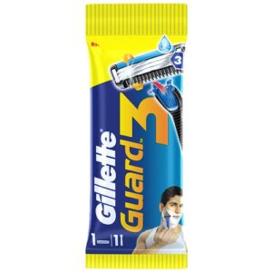 Gillette guard 3 shaving razor for Men MRP Rs