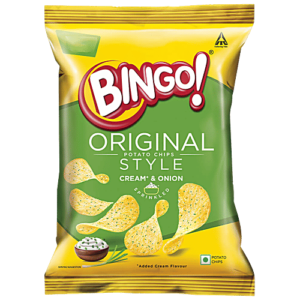 Bingo Original Style Potato Chips - Cream & Onion