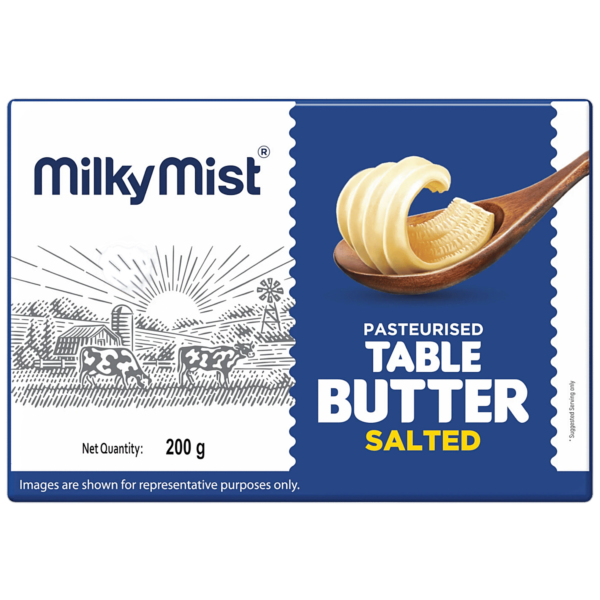 Milky Mist Table butter salt