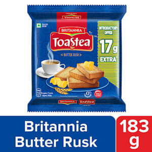Britannia Toastea Butter Rusk Rs.35 MRP Rs 35
