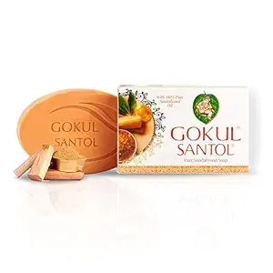 GOKUL SANTOL SOAP 75G MRP Rs 40