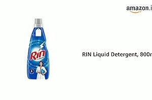 Rin Matic Liquid 800ml Top load MRP Rs 99
