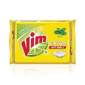 Vim Extra Anti Smell Dishwash Bar 115g MRP Rs 10