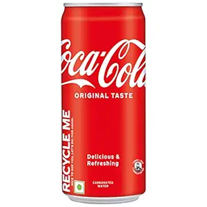 Coca Cola Tin 300ml MRP Rs 40