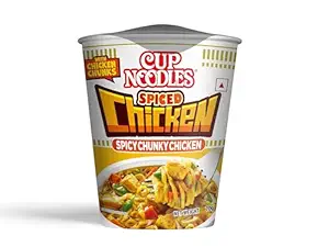 Cup Noodles Spicy Chunky Chicken MRP Rs 50