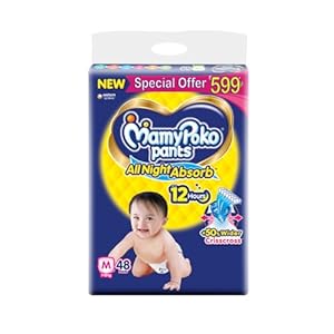 Mamy Poko Pants Medium 52 Pieces MRP Rs 599