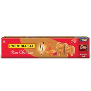Mangaldeep rose chandan agarbathis MRP Rs 50