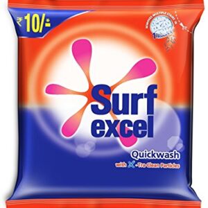 Surf Excel Quick Wash Powder rs 10 MRP Rs 10
