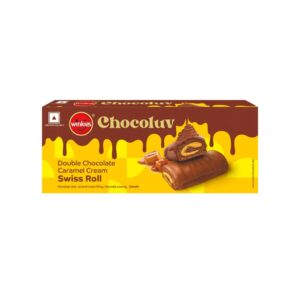 Winkies ChocoLuv Caramel Swiss Roll MRP Rs 20