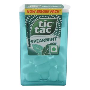 Tic Tac Spearmint MRP Rs 10