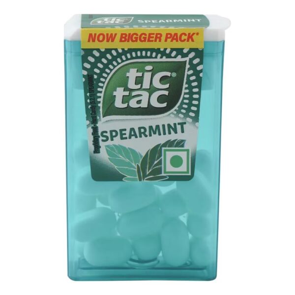 Tic Tac Spearmint MRP Rs 10