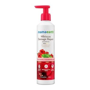 MamaEarth Hibiscus Damage Repair Shampoo 250ml MRP Rs 349