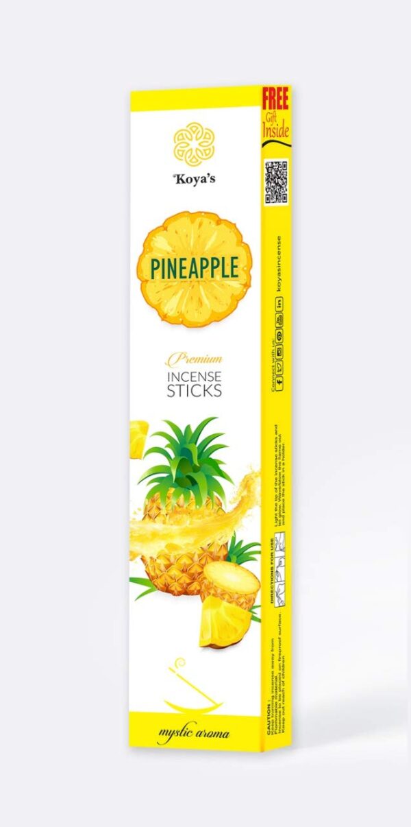 Koya's Pineapple Agarbati Incense Sticks 90G MRP Rs 60