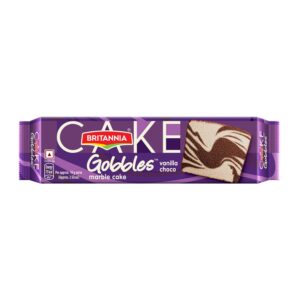 Britannia Gobbles Cake Vanilla 110g MRP Rs 30