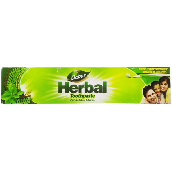 Dabur herbal tooth paste 100g MRP Rs 60