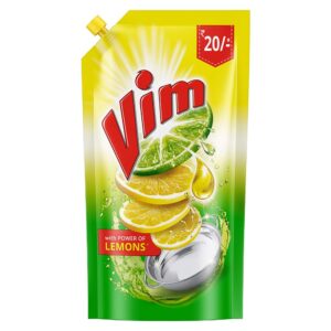 Vim Dishwash Liquid MRP Rs 15