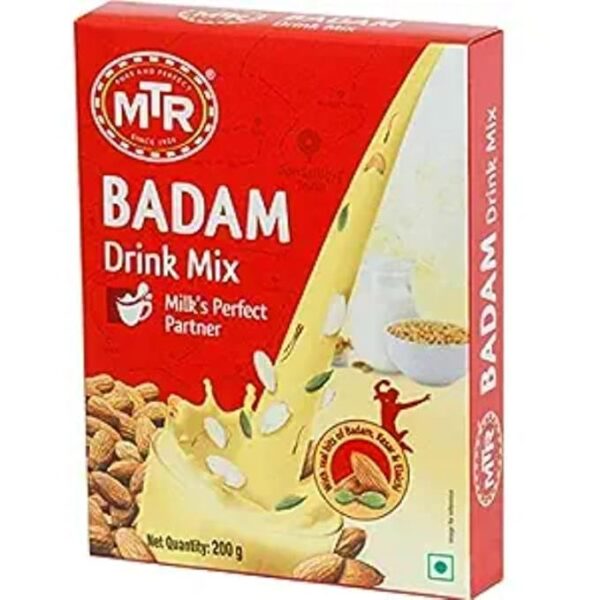 MTR Badam drink mix 200g MRP Rs 136