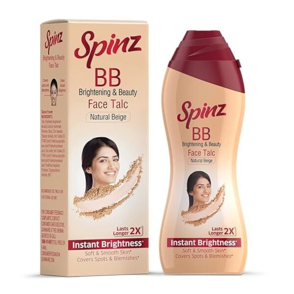 Spinz Brightening and Beauty Face Talcum Powder