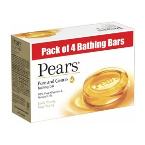 PEARS P&G BAR 4*75G MRP Rs 167