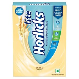 Horlicks Lite 400g Badam MRP Rs 294