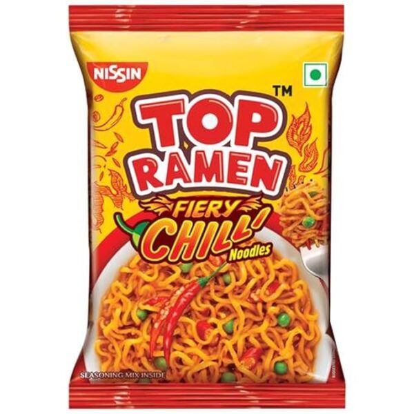 Top Ramen Chilli Noodles 50g MRP Rs 10
