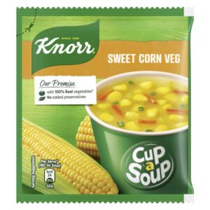 Knorr sweet corn veg soup 10g MRP Rs 10