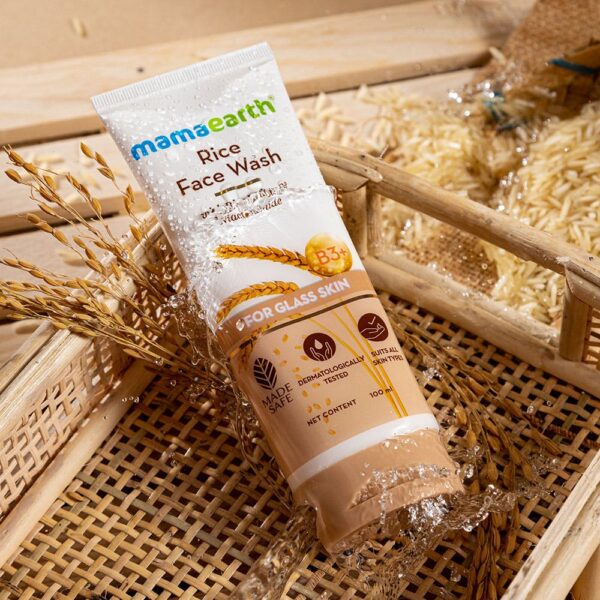 Mamaearth Rice Face Wash MRP Rs 125