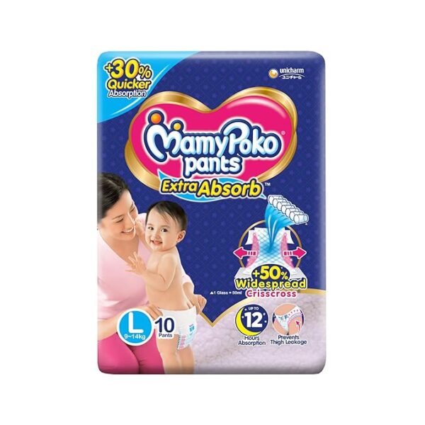 Mamy Poko Pants Large 10 Pieces MRP Rs 199