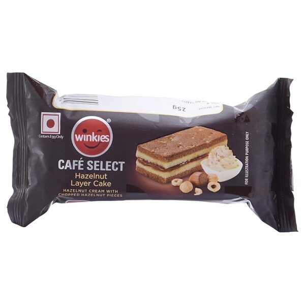 Winkies Cafe Select Layer Cake Hazelnut 120g MRP Rs 40