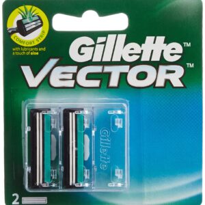 Gillette Vector Plus - 2 Cartridges MRP Rs 95