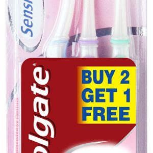 Colgate Gentle Sensitive Toothbrush - Buy 2 get 1 Saver MRP Rs 130