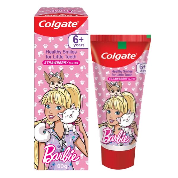Colgate Barbie Strawberry Toothpaste - 80 g MRP Rs 147