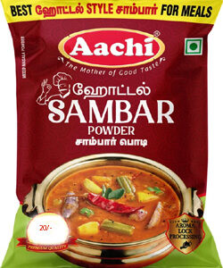 Aachi hotel sambar powder 50g MRP Rs 23